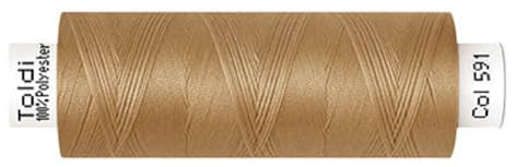 Gütermann Creativ Nähgarn | 500m | Polyester | 40 Farben (591 ocker)