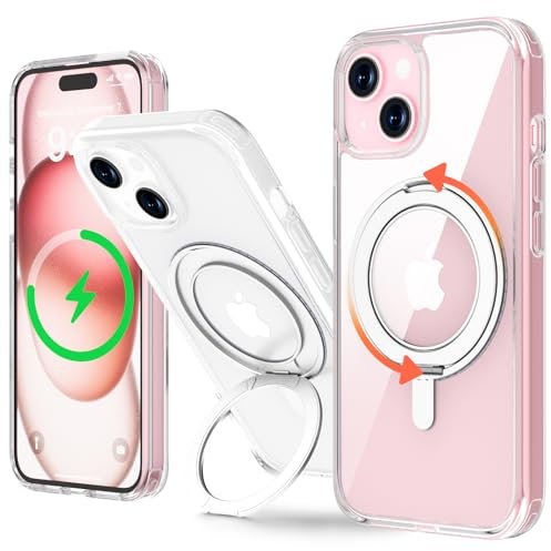 JASBON Ringhülle für iPhone 15 Plus