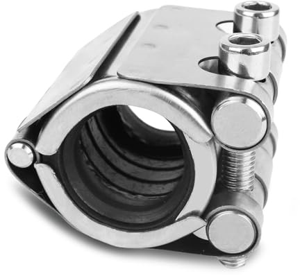 Pipe Repair Clamp Kit-3/4 Inch(26-29mm) High Pressure Resistant Pipe Coupling Clamp for Plastic&Metal Pipes, Emergency Duty Leak Sealer with Stainless Steel, Quick Fix for Water/Gas/Oil Lines