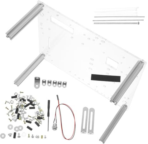 KONTONTY Open Air Computer Frame Case Bracket Motherboard Stand Computer Case Accessory Open Frame Computer Case Bracket Mini Chassis Bracket