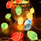 Ding Yongliang 2M 10Lights Ostern Dekoration Eier Lichter Batteriebetriebene Dekoration Lichterkette für Halloween Ostern Frühling Party Indoor Outdoor Geburtstag Schlafzimmer