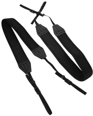 QUMIIRITY 2pcs Camera Sling Straps Adjustable Shoulder Camera Neck Strap for Photographers