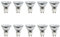 NCC-Licht 10 x Halogen Leuchtmittel Reflektor Halogenlampe GU10 35W 230V warmweiß dimmbar 35° flood 35 Watt