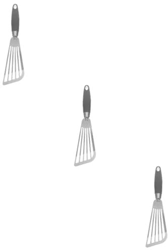 TOYANDONA 2 Pièces Spatule de Barbecue Gril Acier Flipper spatule Fendue Batteur pour Barbecue spatules de Cuisine spatule pour Retourner la Viande spatule à Hamburger spatule à Steak