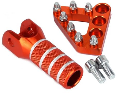 Pédales Convient pour KTM SX SXF XC XCF EXC EXCF XCW XCFW 125 150-530 Adventure 950 Repose-Pieds de Moto Repose Pieds Moto(Step and Tip)