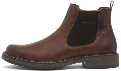 Relife Peru Mens Cognac Wider Fit Chelsea Boot