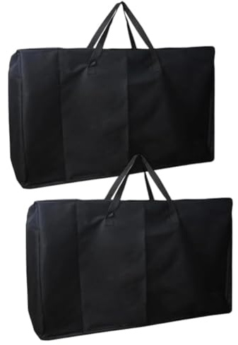 Gettimore 600D Extra große robuste Gartenstuhl-Aufbewahrungstasche, 105 x 73 x 28 cm, tragbar für Klapp-, Rasen-Liegestühle und Schaukelstühle, 2 Stück