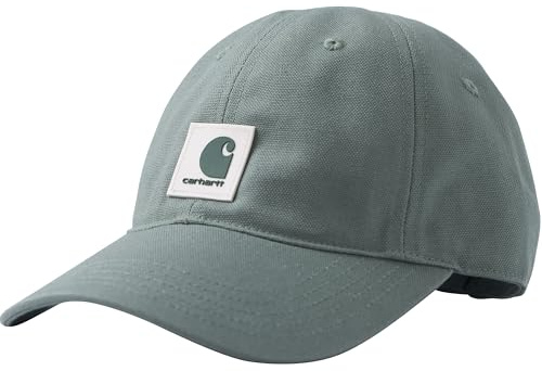Carhartt Kids' Signature Canvas Baseball Cap Hat, Laurel Wreath Green, Child/Youth, One Size