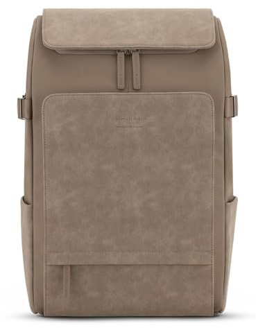 Kapten & Son Rucksack Laptoprucksack mit Laptopfach Bali Backpack by Mariefeandjakesnow 25L Walnut braun