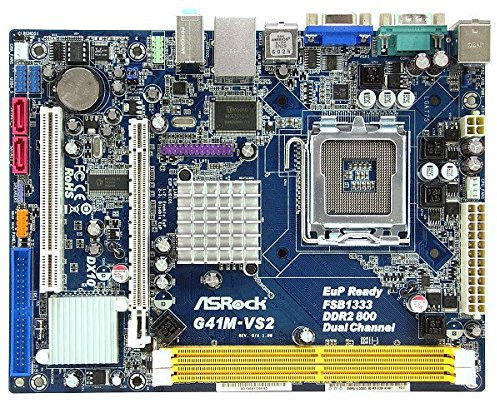 Asrock 775 G41 m Vs Mainboard Socket Intel G41 + ICH7 DDR2 Memory Micro ATX