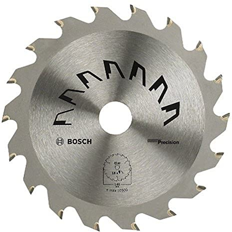 Bosch 1x Lama per Sega Circolare Precison (per Legno, Ø 250 x 3.2/2.2 x 30 mm, 24 Denti, ATB, Accessori Seghe Circolari)