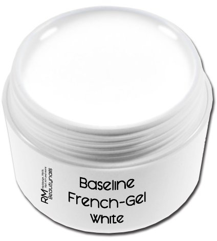 French Gel Weiss/White in Studio Qualität 5ml