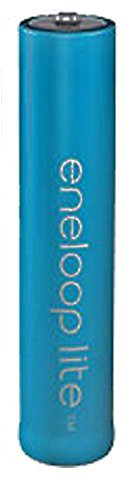 Panasonic eneloop Lite Nickel-Metal Hydride AAA 550 mAh Rechargeable Battery (Nickel-Metal Hydride Rechargeable battery 550 mAh, universal, blue)