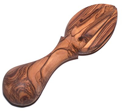Holy Land Market Lemon Juicer/Citrus Reamer Carved in Hard Olive Wood from Bethlehem (5.5 Inches)
