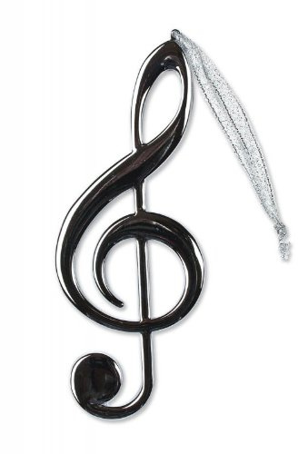 Vienna World Anhänger Violinschlüssel/Notenschlüssel Silber - Schönes Geschenk für Musiker
