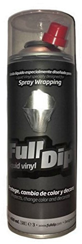 FullDip FLD0207 - Vinyle Liquide, Noir métallisé, 400 ML