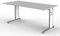 kerkmann 4107 Anbau-Schreibtisch Form 4 Graphit