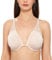 DELIMIRA Women's Front Fastening Bras Underwire Unlined Racerback Plus Size Bra Beige 36DD