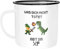 Emaille-Tasse für Nerds Gamer Spruch Was dich nicht tötet gibt dir XP Computerspiel Pixel Emaille-Bbecher MoonWorks® weiß-schwarz Emailletasse
