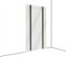 Pangolino Lámina protectora antipolvo para puerta con cremallera, lámina de polietileno, 1,20 x 2,20 m, incluye cinta adhesiva de doble cara, variante con cinta de velcro