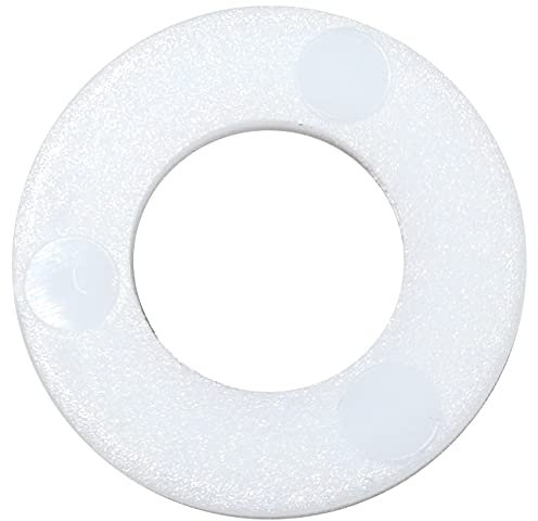 AERZETIX - Juego de 100 Arandelas planas de poliamida/PA/nylon M8 Ø exterior 16mm espesor 1.7mm - DIN 125 - C48564