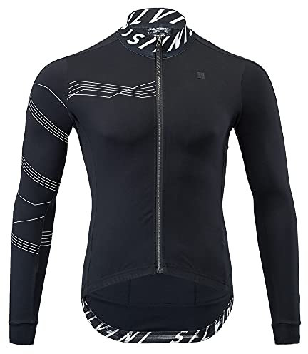 SILVINI Varano Rennrad Trikot Herren Langarm Radtrikot Herren Fahrradtrikot Herren Langarm Fahrrad Oberteil Herren Cycling Jersey