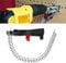 Automatic Screw Spike Chain Nail Gun, Automatic Chain Nail Machine Electric Drill Accessory Hardware Woodworking Tool for Woodworking Cordless Power Drill Attachments