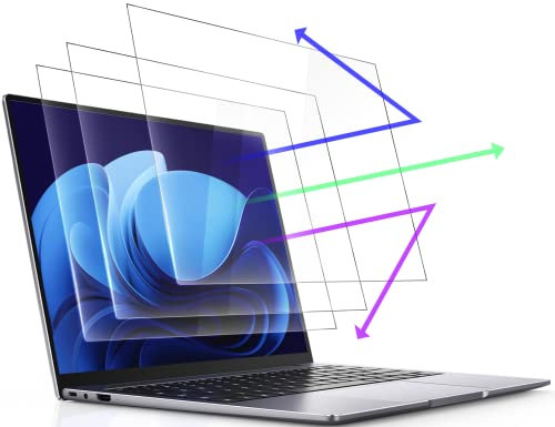 Peslv 3 Pcs 15.6 Inch Laptop Anti Blue Light Screen Protector for 16:10 Widescreen Monitor, 15 Computer Glare Filter/Uv Blocker Shield Cover/Eye Protection Film