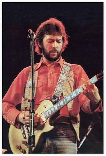 BLIJR Holz Puzzle 500 Teile Eric Patrick Clapton Musiker und Sänger (24) Puzzles für Erwachsene und Kinder anspruchsvoll 500 Piece 20.4x15inch(52x38cm) Kein Rahmen