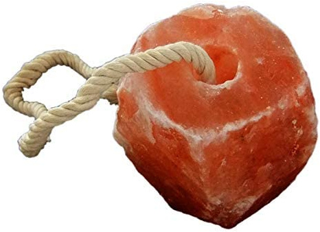 SudoreWell® Salzlecksteine mit Kordel & Eingeschweißt 5,0-6,0 kg aus der Salt Range Pakistan