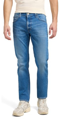 Lee Herren Daren Zip Fly Jeans, Indigo Vintage, 48W / 32L