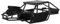 INJORA Rock Tarantula Nylon Buggy Karosserie Chassis Kit für TRX4M Upgrade 1/18 RC Crawler,schwarz
