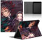 Tablet Coque pour Apple iPad (2020)/8th Gen/7/9th Gen 10.2'', Animés Kamado Tanjirou Inosuke Motifs avec Fonction Support PU Cuir Flip Housse Étui Support Coque de Tablette Cover,06