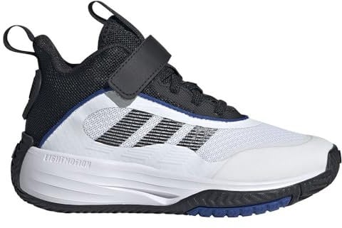 adidas Unisex OWNTHEGAME 3.0 Shoes Basketball-Schuhe, Cloud White/core Black/core Black, 36 2/3 EU