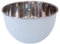 KAITAK Deep Professional Stainless Steel Mixing Bowl Salad Bowl For Serving Mixing Cooking Baking - Cream Blue (7.9 Diameter, 2.3-Quart)