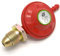 AMK® Lifestyle Propane Regulator 37mbar POL Screw Fit Gas Bottle Connector Valve for BBQ Patio Heater Camping LPG Appliances 8mm Hose Nozzle Outlet Safety Standard EN16129 Cylinder Fitting