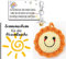 Sonnenschein für die Hosentasche | gehäkelte Sonne | Glücksbringer Sonnenschein für jeden Tag | gehäkelter Handschmeichler | Mutmacher für Kinder | Sonne im Herzen| Schulbegleiter
