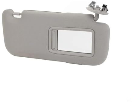 Extensor Visera para Toyota para Auris para Corolla 2007 2008 2009 2010 2011 2012 2013 Parasol Interior Coche con Espejo Parasol Lado Izquierdo Y Derecho Parasol Coche Delantero(Grey Right)