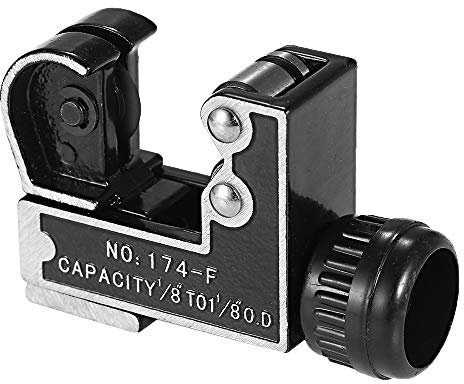 Uadme 3-28mm Mini Copper Pipe Cutter, Adjustable Tube Cutting Tool for Copper, Brass, Aluminum, PVC & Stainless Steel, Pipes Cutters for Plumbing, HVAC, Automotive & DIY Projects