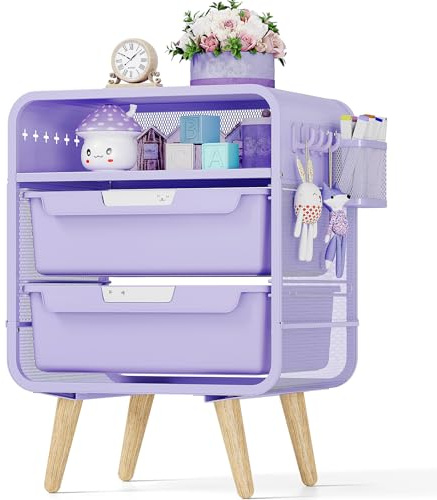 SYKIARIOL Moderner-Beistelltisch-Nachttisch mit Schublade für Couch Grün | Wohnzimmer und Sofa - Platzsparendes Elegantes Design. Vielseitiger Organizer für Haushalt und Büro