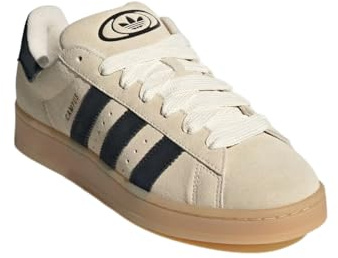 adidas Campus 00s Herren Sneaker JQ8356 / 41 1/3 EU – Retro Suede, Gum/Cream White/Core Black, Komfort & Style