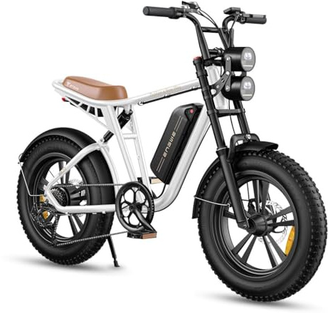 ENGWE M20 Bici Elettrica Per Adulti, Batteria Rimovibile Da 48V 26AH, Bicicletta Elettrica Fuoristrada, Pneumatici Larghi Da 20 * 4.0, Fino a 150KM Doppia Sospensione