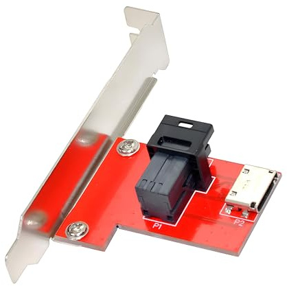 NGFF Adattatore reversibile per PCBA da PCI-Express PCI-E 4.0 SAS HD SFF-8643 femmina a Oculink SFF-8612 SFF-8611 femmina con staffa da 12cm