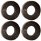 Cornat TEC380225 Joint en Caoutchouc pour Flexible de Douche, 1/2'' (4 pièces), Multicolore