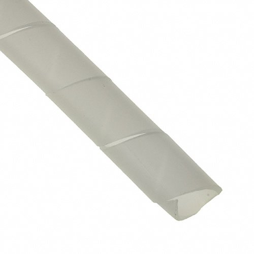 Cable-Core, guaina avvolgicavo a spirale da 3 mm x 5 m, colore bianco