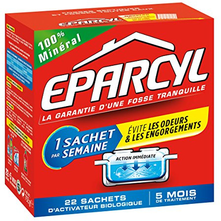 EPARCYL - Entretien des Fosses Septiques Boîte 22 Sachets Doses