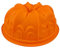 GMMH Gugelhupf Backform aus Silikon (D1, Orange) Silikonbackform Blume Backform, Gugelhupfform, Kuchenform aus Silikon, Form, Silikonform, Brotbackform Obstbodenform Marmorkuchen Rührkuchen