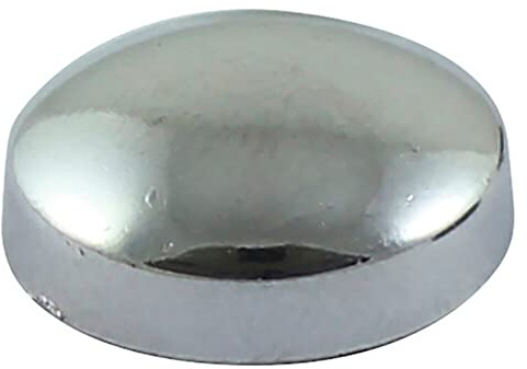 TIMCO Two Piece Screw Caps Chrome - To fit 3.5 to 4.2 Screw