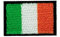 Aufnäher Bügelbild Aufbügler Iron on Patches Applikation Flagge Irland 3 x 2cm