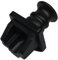 Faconet® 50x RJ45 Staubschutz Schutzkappe Hüllen für Switch Patch Panel Router LAN Buchse Schutzstecker schwarz, RJ 45 Socket protecter snap-in and dust cover